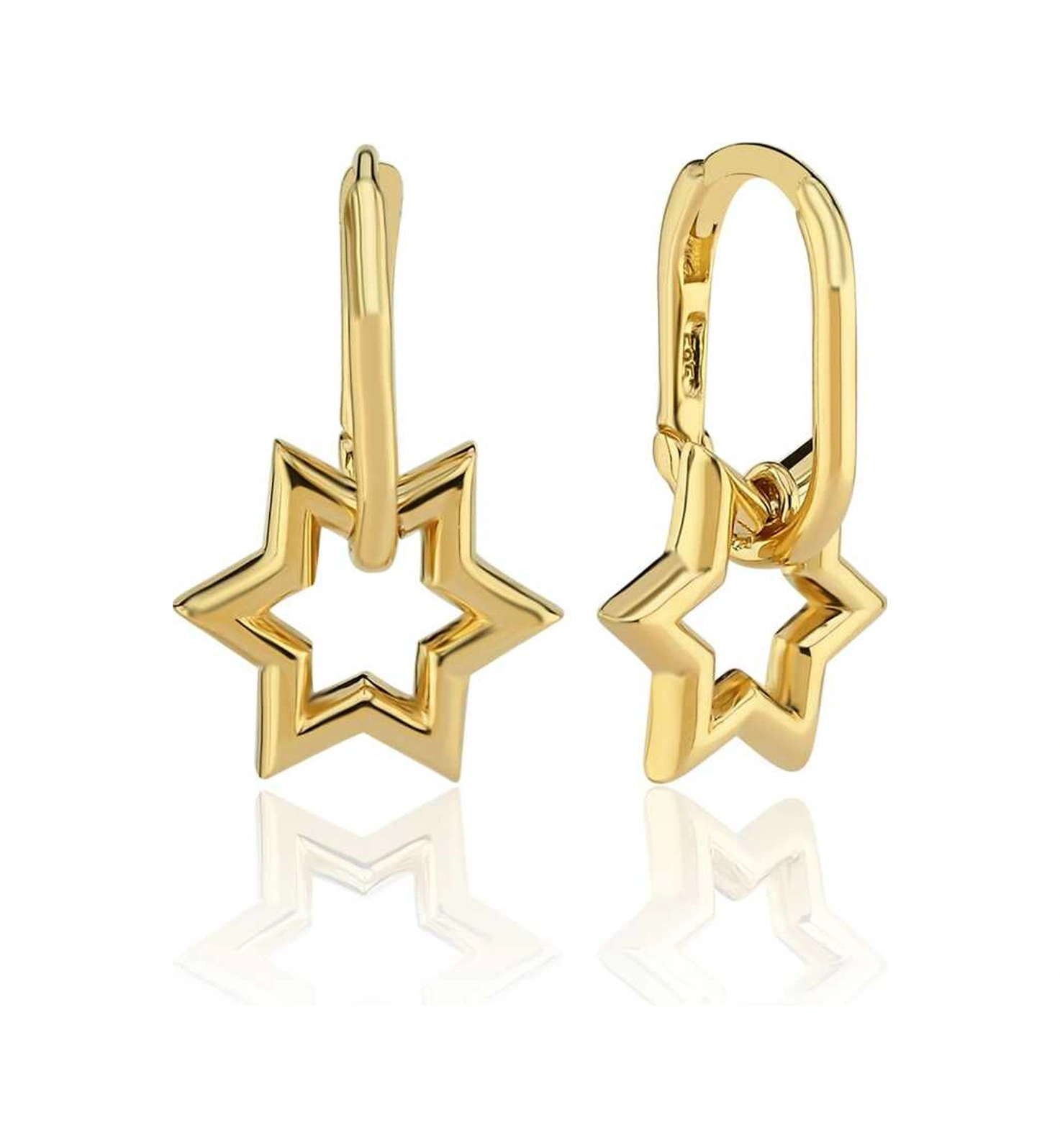 Star Sallantılı Ataç Küpe