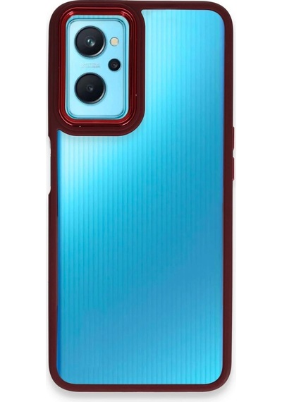 Realme 9i 4g Kılıf Dora Kapak - Kırmızı
