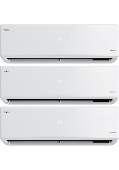 Vestel Flora Doğa A++ 2700 BTU Multi Inverter Plus AC 9+9+12 Klima Vestel Flora Doğa A++ 2700 BTU Multi Inverter Plus AC 9+9+12 Klima