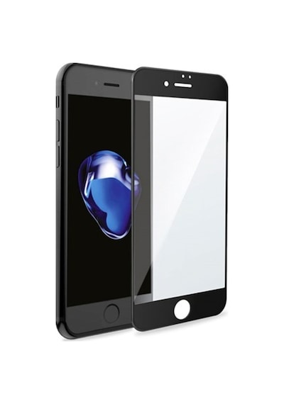 Bufalo Apple Uyumlu   iPhone 6 Plus/6S Plus Ekran Koruyucu 5D Temperli Cam Siyah