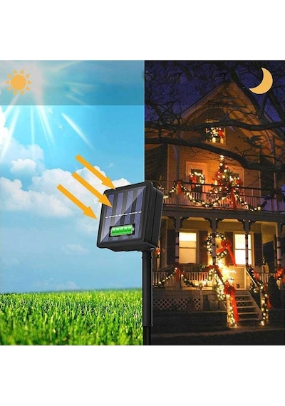 Forlife Fl-3212 3200K Günışığı 100 Led Solar 12 Metre 7 Mod