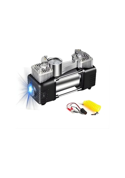 Proter Pr 265 P2 Çift Piston 12v 150 Psı Bez Çantalı Lastik Şişrme P3kr217