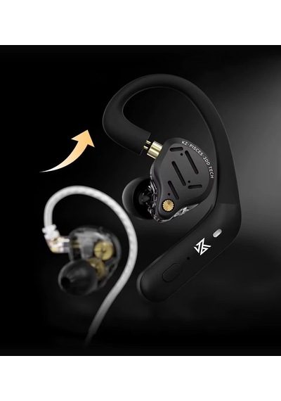 Kz Pisces Switch Ayarlanabilir Ses Modlu Çift Dinamik Sürücülü Kulak İçi Monitör Kulaklık -Mikrofonsuz
