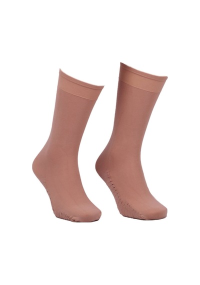 Kadın Ten Rengi Masaj Çorabı Ten