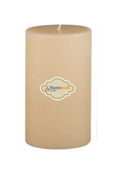 Medium 4 Lü Set Mum Çap 7 Cm Krem Krem