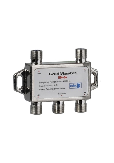 Goldmaster 4x1 Diseqc Switch Rm-06