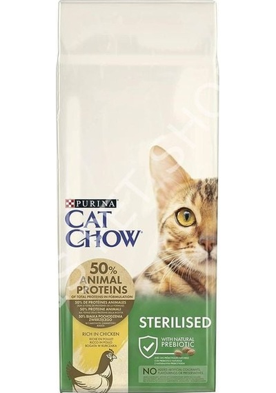 Purina Cat Chow Tavuk Etli Kısırlaştırılmış Kedi Maması 15 Kg
