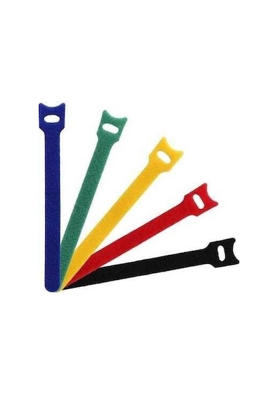 Proskit Ms-v305 12.7cm Tekrar Kullanılabilir Renkli Cırt Kablo Bağı 15adet 1 ADET