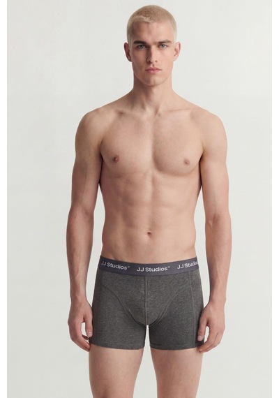 Jack & Jones Jacsoho Solid Erkek Boxer 3'lü Paket Pamuklu Rahat Siyah Jack & Jones Jacsoho Solid Erkek Boxer 3'lü Paket Pamuklu Rahat Siyah