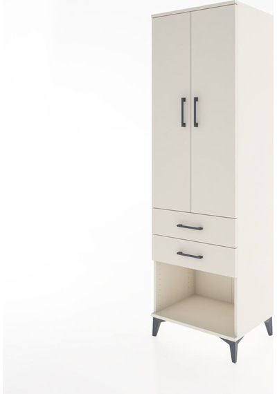 Hyperion Dolap 3 Raflı 2 Çekmeceli 2 Kapaklı 60x44x195 Aytaşı-aytaşı Aytası