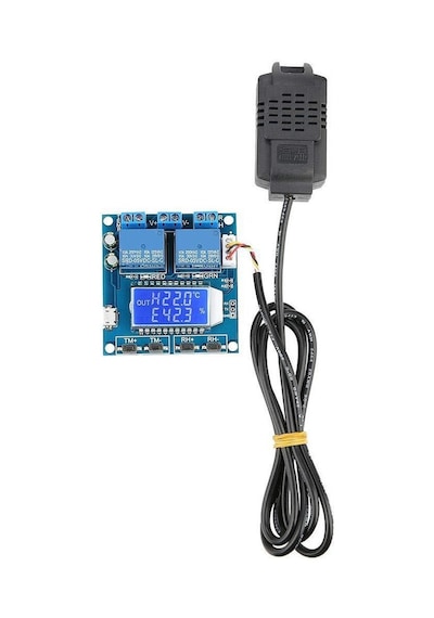 SHT20-XY-TR01 SHT20 2 Kanallı Isı ve Nem Kontrollü Röle Modülü
