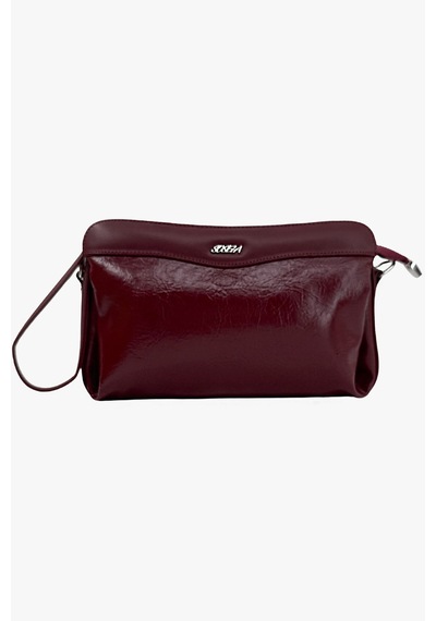 Sosela 67-6012 Kadın Parlak Bordo Portföy Çanta P.bordo