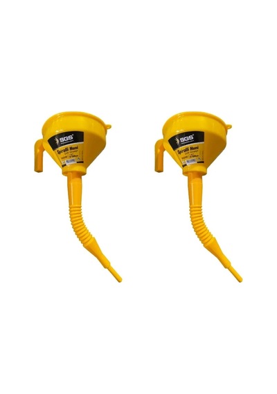 Sgs 2400 Spiralli Çelik Süzgeçli Huni 1.2 Lt 2 Adet