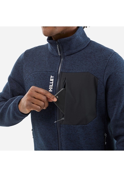 Millet Cham Knı Jkt Erkek Polar Ceket Tam Fermuar Mıv10618 N7317 Safir