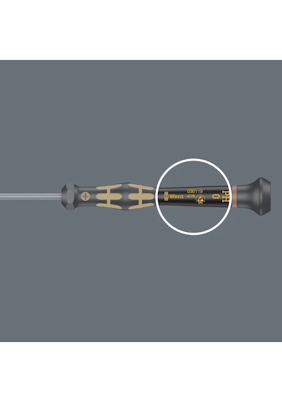 Wera 1567 Torx Bo Esd Kraftform Micro Delikli Torx Tornavida, Tx 8 Bo X 60 Mm