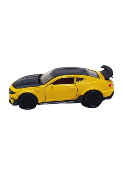 Çekbırak Metal Araba Chevrolet Camaro Zl1 -3611a - Sarı