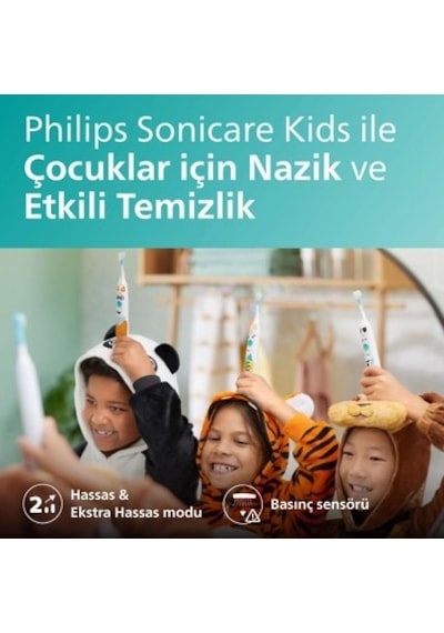 Çocuklar İçin Şarjlı Diş Fırçası - Kişiselleştirilebilir Temizlik
