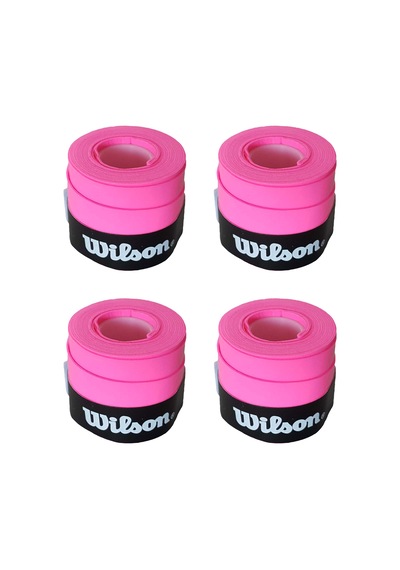 Wilson Comfort Bowl O'Grips 4 Adet Grip Tenis Raketi Gribi Pembe