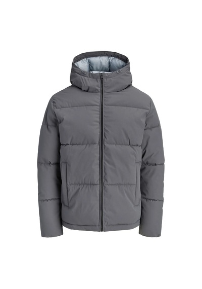 Jack & Jones Erkek Jjgalaxy Kapüşonlu Şişme Mont 12303930 Asfalt
