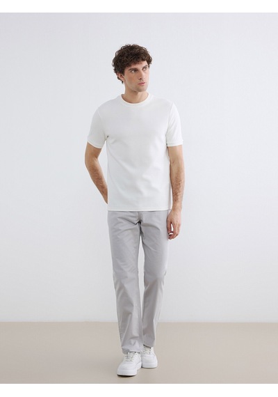 Lcwaıkıkı Classic Gri Regular Fit Gabardin Erkek Chino Pantolon