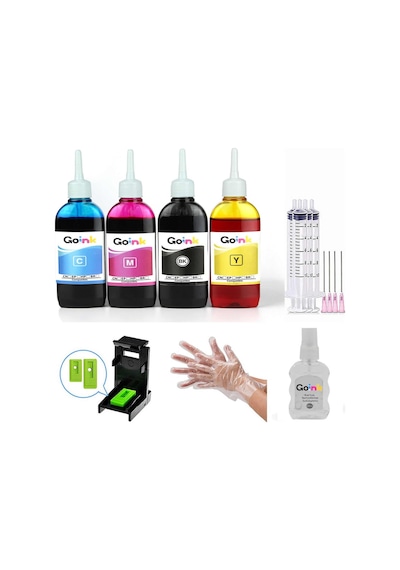 Hp Deskjet 4645 Uyumlu Kartuş Dolum Seti