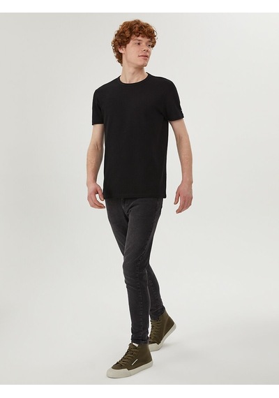 LOFT Regular Fit Erkek Tshirt K.kol Lf2029027 Q1.v1 Siyah