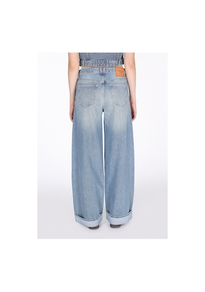 Colins Loose Fit Kadın İndigo Jean Pantolon Cl1075840 Q1.v1 Dn44412 Denim