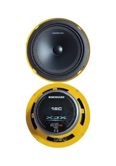 Boschmann Xjx Seri 16c Midrange 16 Cm 600w Maksimum 90w Rms Profesyonel Midrange Hoparlör Takımı