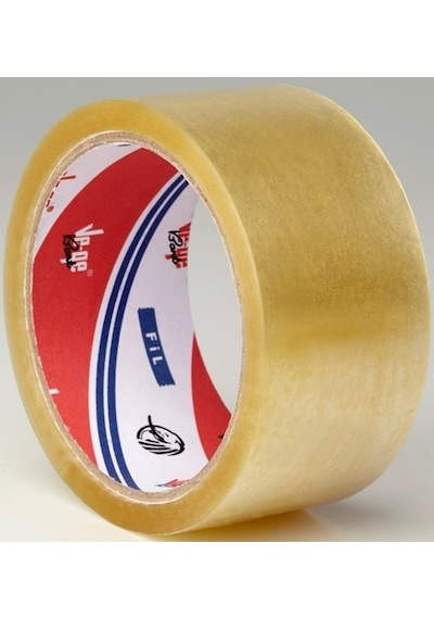 Ve-ge Koli Bandı 45X40 Şeffaf Fil 6'Lı Paket