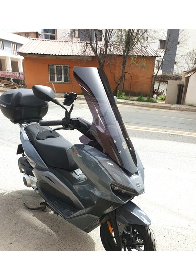 Motocam Rks Vieste 249 Ön Cam 2022-2026 Model 78cm Siyah Renkli 4mm Uzun