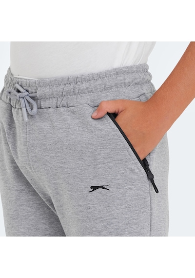 Slazenger LIKE IN Unisex Çocuk Eşofman Altı Taş Gri