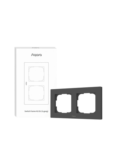 Aqara Anahtar Çerçevesi 2'li Gri Fe-x01d-g