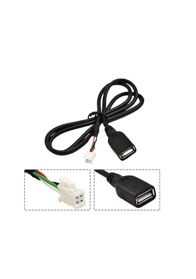 Universal Usb Portu Kablolu 4 Pin Android Multimedya Teyp Android  Double Teyp