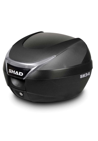 Sh-34 Topcase 34 Lt Taşıma Black Carbon Çanta