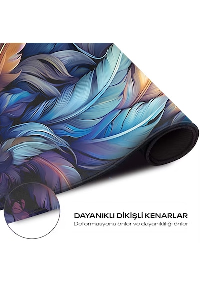 Voxlanth Büyük Boy Gaming Oyuncu Mouse Pad 90x40 Cm Fur-1