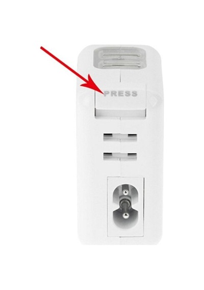 Haweel Universal Seyahat Şarj Adeptör Apple Uyumlu iPhone Ve 1 Mikro Usb Şarj-Beyaz