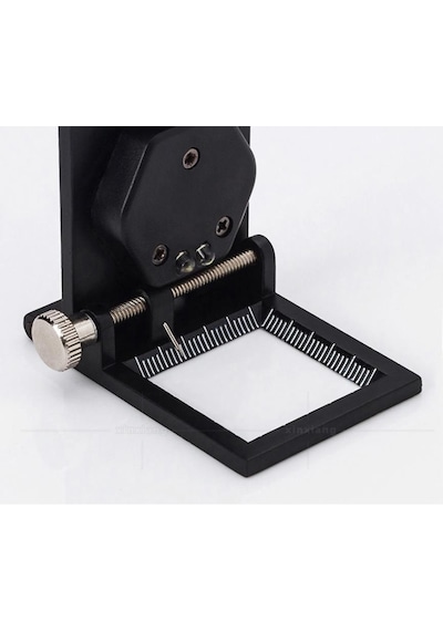 10X Katlanır Sayaçlı Metal Lüp 28Mm 2 Led Işıklı Büyüteç Tekstil