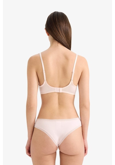 Defacto Dantel Detaylı 3lü Brazilian Külot-fall İn Love F2190ax25augr93 Gri