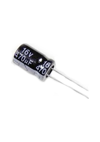 470uf 16v Elektrolitik Kondansatör 8x12 105c 10 Adet Pcs