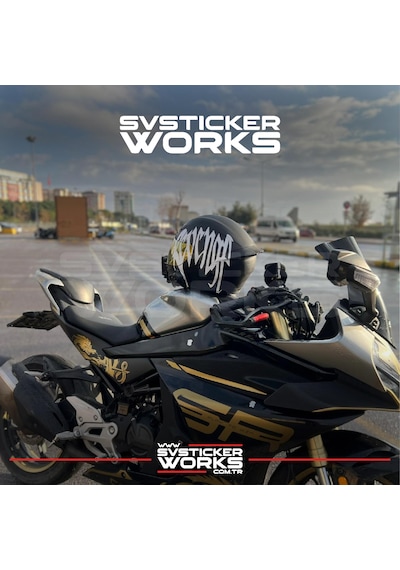 Revenge Kask Sticker Tüm Kasklar Uyumlu Tek Yön 1 Adet