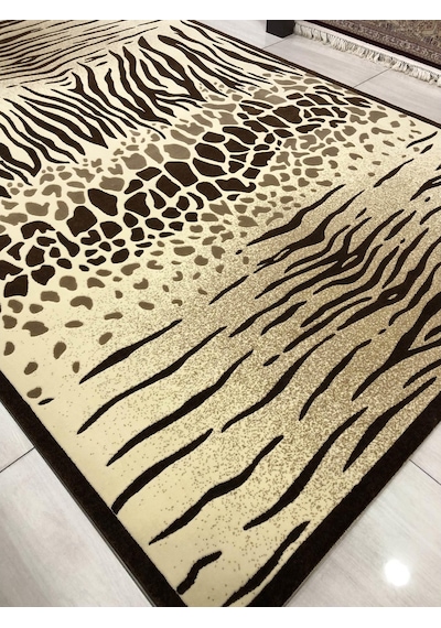 Saray Halı Vizyon 11121 R 200X300 Leopar Desenli 6 M2 Halı !