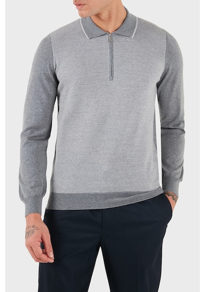 Gran Sasso Erkek Polo Yaka Kazak 43108 14713 090 Gri Gri