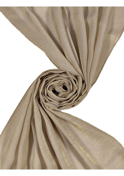 Mim Eşarp Mio Prenses Parıltılı Cam Kırığı Şal 65x190 Cm - Füme