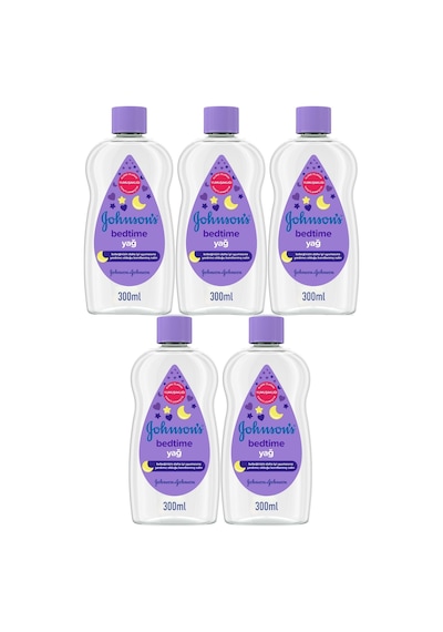 Johnsons Baby Bebek Yağı 300ml Bedtime Uyku Rutini 5 Li Set