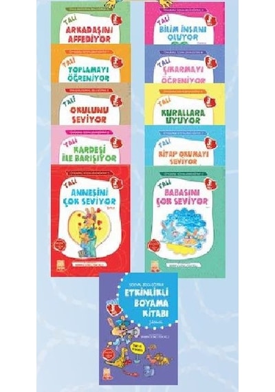 Öykülerle Sosyal Zeka Eğitimi Seti- - Berrin Göncü Işıkoğlu - Nesil Yayınları
