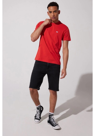 Lee Bisiklet Yaka T-Shirt Kırmızı Erkek Kısa Kol T-Shirt 000000000101982741 Kırmızı
