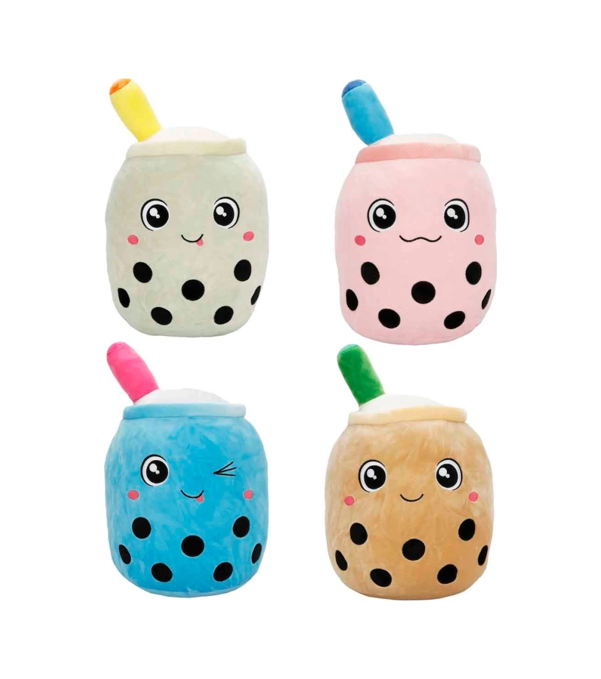 Bubble Tea Peluş 35 Cm Beyaz