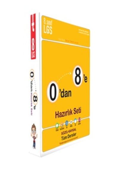 Tonguç 0'Dan 8'E Hazırlık Seti 2022