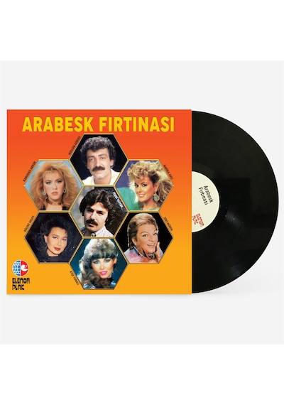 Arabesk Fırtınası - Çeşitli Sanatçılar Plak