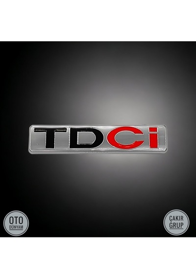 Focus Tdci Yazısı 2005-2011 A Kalite 3m 3d Abs Ithal Çift Taraflı Bantlı Tdci Yazısı